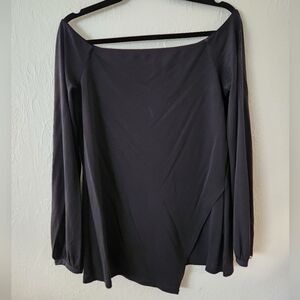 WHBM Black Blouse M